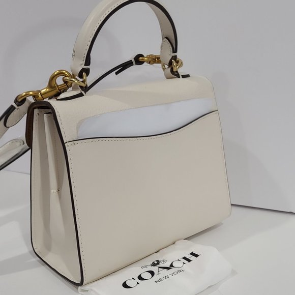 💗NWT's  COACH TOP HANDLE 20 TABBY  $395 NEW - Picture 16 of 16